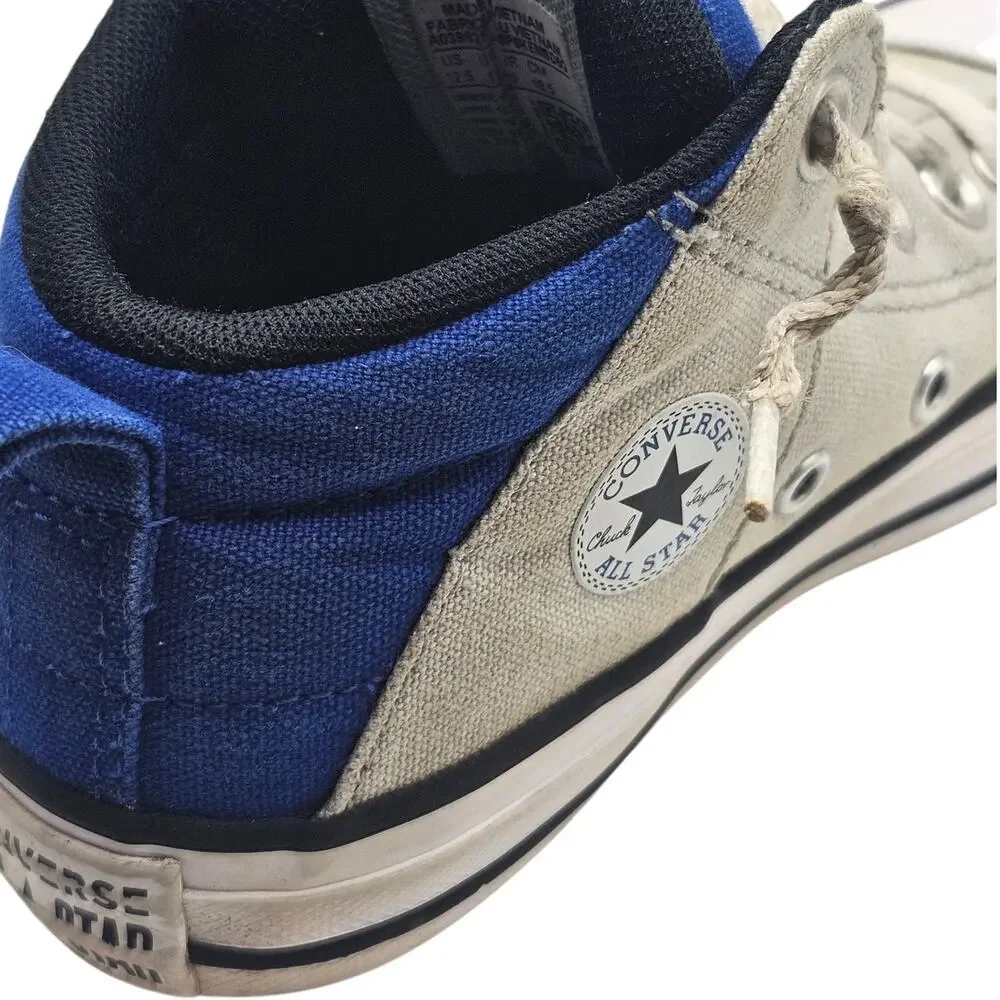 Converse Kids Gray & Blue Chuck Taylor All Star Axel Mid Top Sneaker